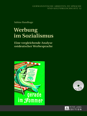 cover image of Werbung im Sozialismus